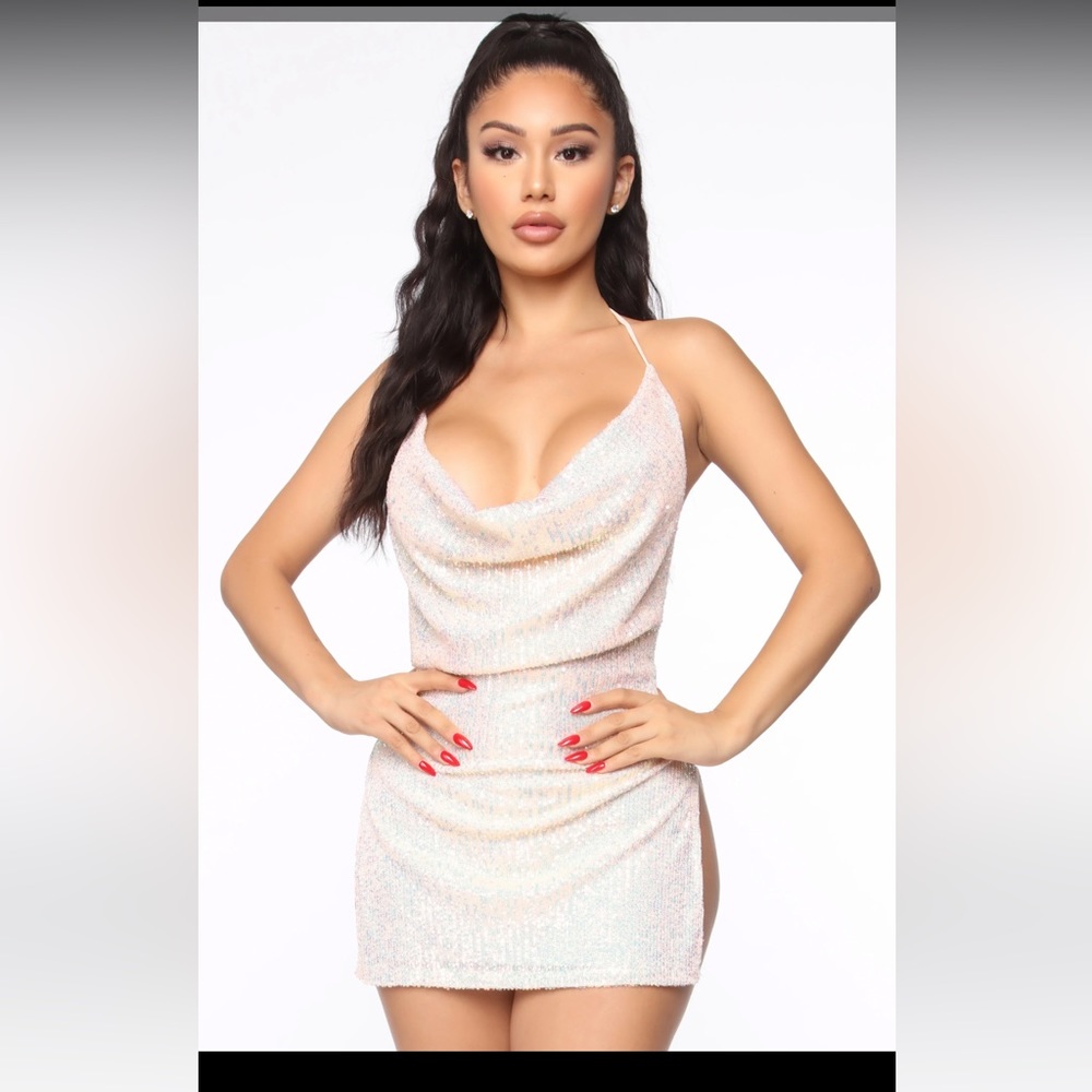 Fashion nova sequins mini dress